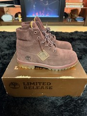 Timberland 6 inch Premium Boot Limited Edition Dark Red Junior Size 6M