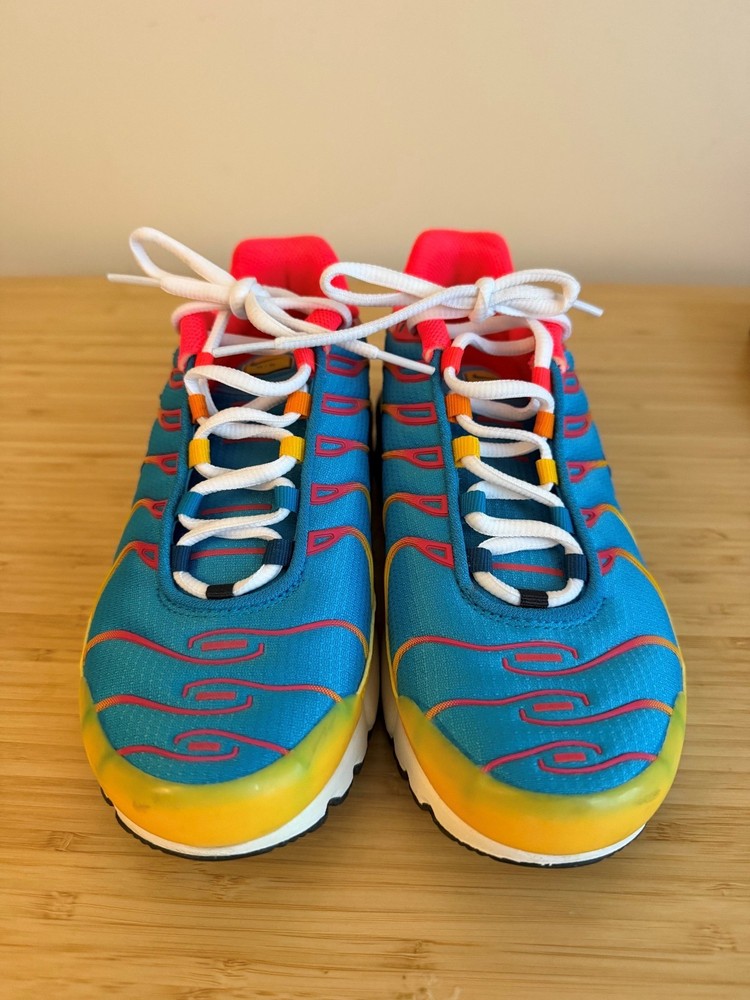 NIKE AIR Max Plus Tn Superman Ice Cream MultiColor Size 5.5Y CJ9987-600 Youth