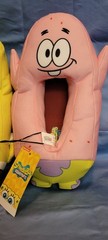 SpongeBob SquarePants Patrick Star & SpongeBob Plush Slippers Youth Size 11-12