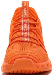 Youth Kids Girls/Boys Running Shoes (1 Big Kid, Orange)