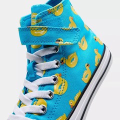 Converse Chuck Taylor All Star Pool Party Easy-On Sneakers Kids Size 1Y – NEW