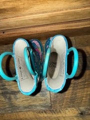 Lone Cone Mermaids Kids Rain Boots Size 4