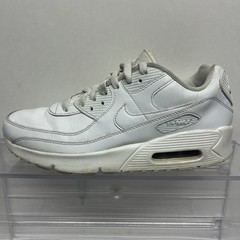 Nike Air Max 90 LTR CD6864 100 Sneakers Athletic Shoes White Sz 6.5 Y = 8 Wmn