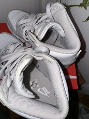 Nike Dunk High Vast Grey Pre-School PS White Vast Grey-White DD2314-101 Size 2.5