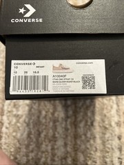 CONVERSE Chuck Taylor All Star Toddler Sherpa Bear Shoes Size 10 NIB