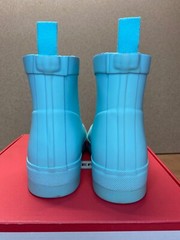 Hunter Big Kid’s Waterproof Short Play Boots US B4/G5 Flowing Blue