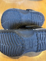 Crocs Kids Size 7 Batman Black