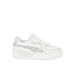 PUMA Cali Dream Animal Print Snake Lace Up Youth Girls White Sneakers Casual Sh