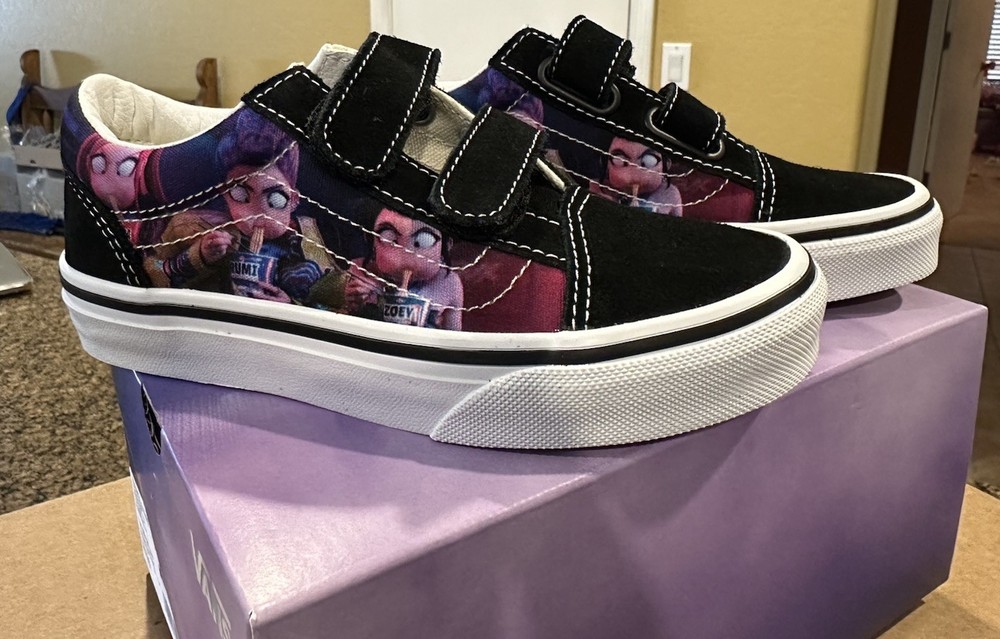 VANS Old Skool V KPOP Demon Hunters Kids US 13
