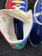 Converse Chuck Taylor All Star High Top Canvas Multicolor Colorblock Kids 3