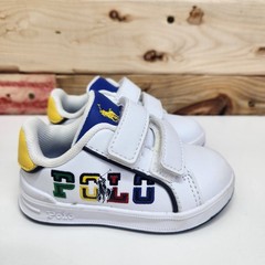 Polo Ralph Lauren Heritage Court III Graphic Sneakers Toddler Kids Size 5 NEW