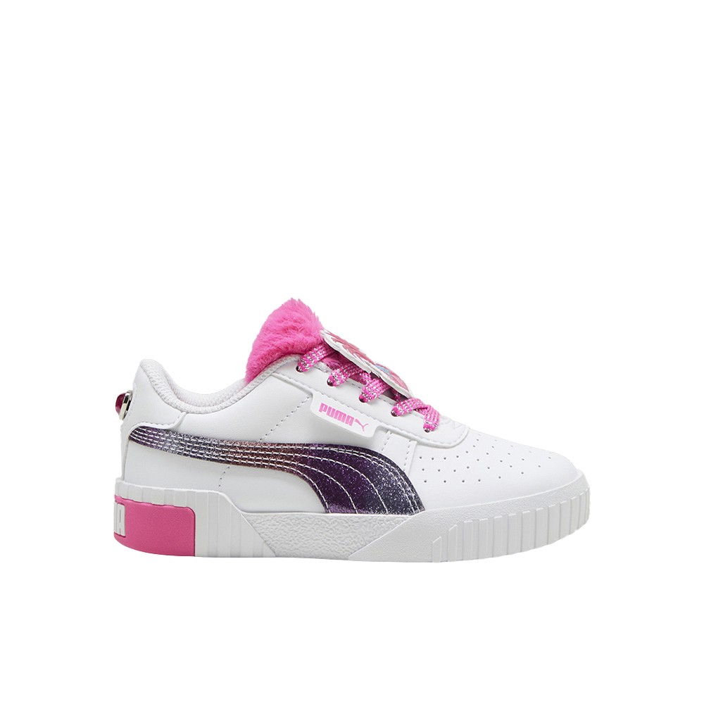 PUMA X Trolls Cali Og Lace Up Toddler Girls White Sneakers Casual Shoes 396993