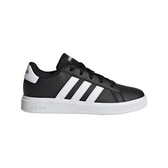 NWT Adidas Kids Grand Court Tennis Shoes White