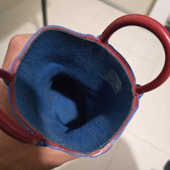 LL Bean Kids Wellies Red And Blue Size Toddlers 7 Boots Rain