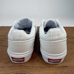 New NIB Big Kids Vans Seldan Platform White Skateboarding Sneakers Shoes Sz 1 Y