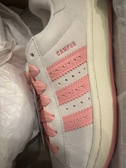 Adidas Campus 00s J Pink White Suede Sneakers JS3522 6 Youth / 7.5 – 8 Women’s