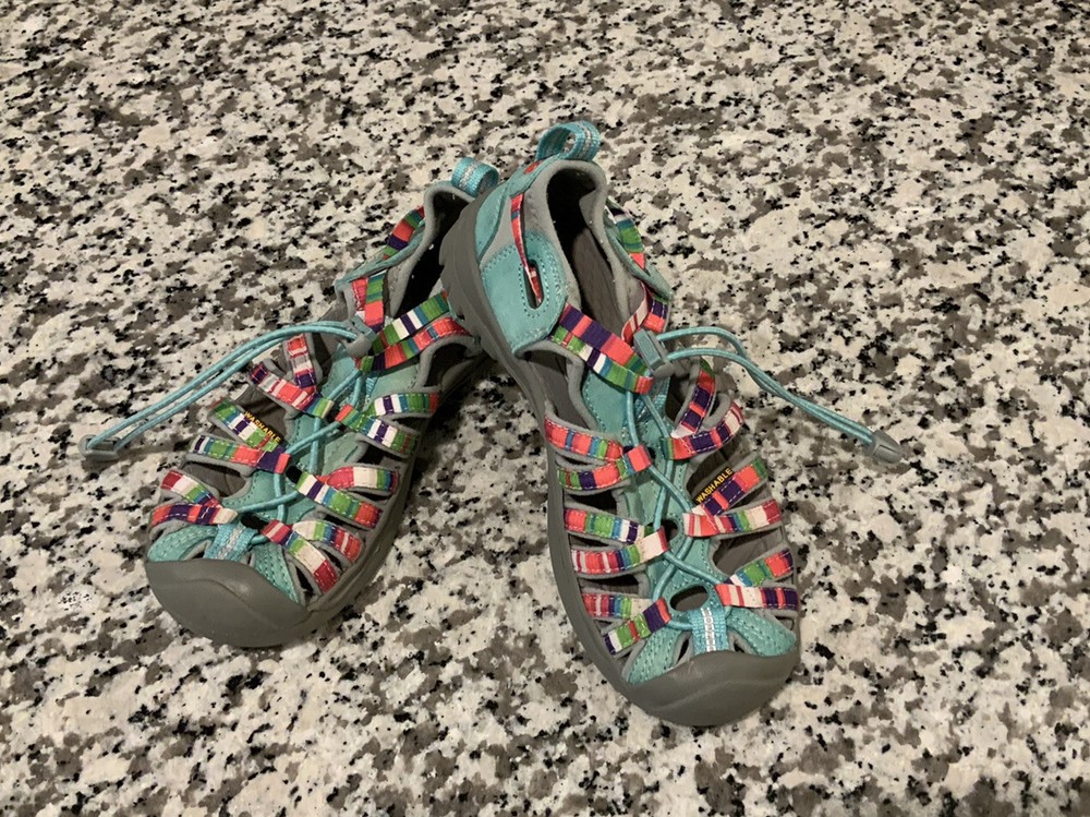 Keen Whisper Raya Fusion 1014237 Waterproof Hiking Sandal Youth Size 3