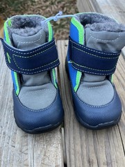 See Kai Run NEW Boys Sz 8 Basics Toddler Blake Winter Boots – Blue