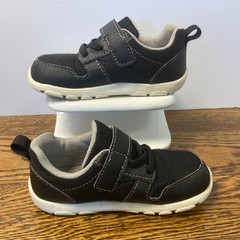 See Kai Run Kids Black Canvas Hook and Loop Athletic Sneakers Size 8 Toddler
