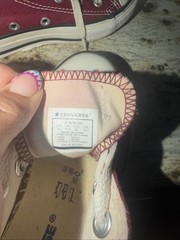 Converse Chuck Taylor All Star Maroon Canvas Low Top Youth Sneakers Size 12 kids