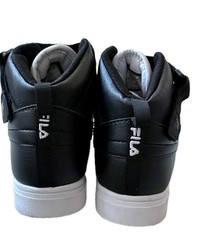 FILA VULC 13 HARLAY HIGH TOP ‘BLACK WHITE BOY’S KIDS SNEAKERS Size 3.5 Retro