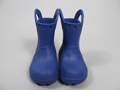 Crocs Kids Handle It Rain Boots Blue 12803 Size C7 Toddler 7 Rubber Boots