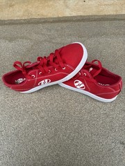 Red Heelys Size 8 Unisex