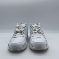 Nike CD6864-100 Air Max 90 Leather GS Youth Size 7Y Shoes Recraft Triple White