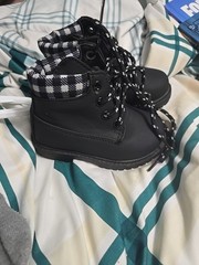 Black Size unisex Kids Boots