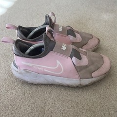 Nike Flex Runner 2 GS Pink Grey Slip-On Youth Shoes Size 4Y DJ6038-600 Athletic