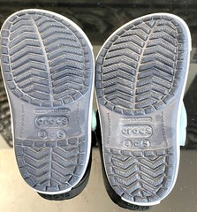 Croc Crocband II Ice Blue Toddler Clogs C4/5