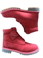 Timberland 50th Anniversary Edition Premium 6″ Red Waterproof Boot