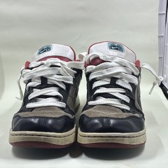 Nike Black Red White Men’s Low Top Skateboarding Lace Up 312279-005