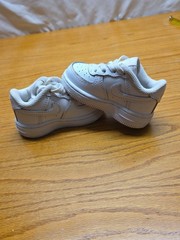 Nike Air Force 1 ‘Triple White’ Toddler Sneakers DH2926-111- SZ 4 C #10