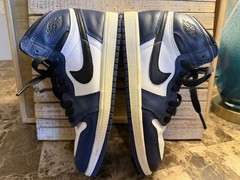 Nike Air Jordan 1 Retro High OG GS FD1412-401 Midnight Navy/B &W size 2.5Y