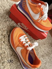 Nike Waffle Trainer 2 SE Orange White Purple Sneakers EUR 28 109760657
