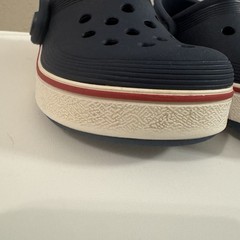 Crocs Crocband Kids Clogs – Navy Size US C 6 Navy Blue Red White A011123