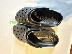 Crocs Black M3 W5 Fast Shipping