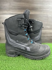 Columbia Bugaboot 400g Insulated Waterproof Snow Boots Boys sz 7