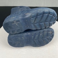 Crocs Kids Size C 12 Handle It Rain Boots Navy Pull On Waterproof,Outdoor