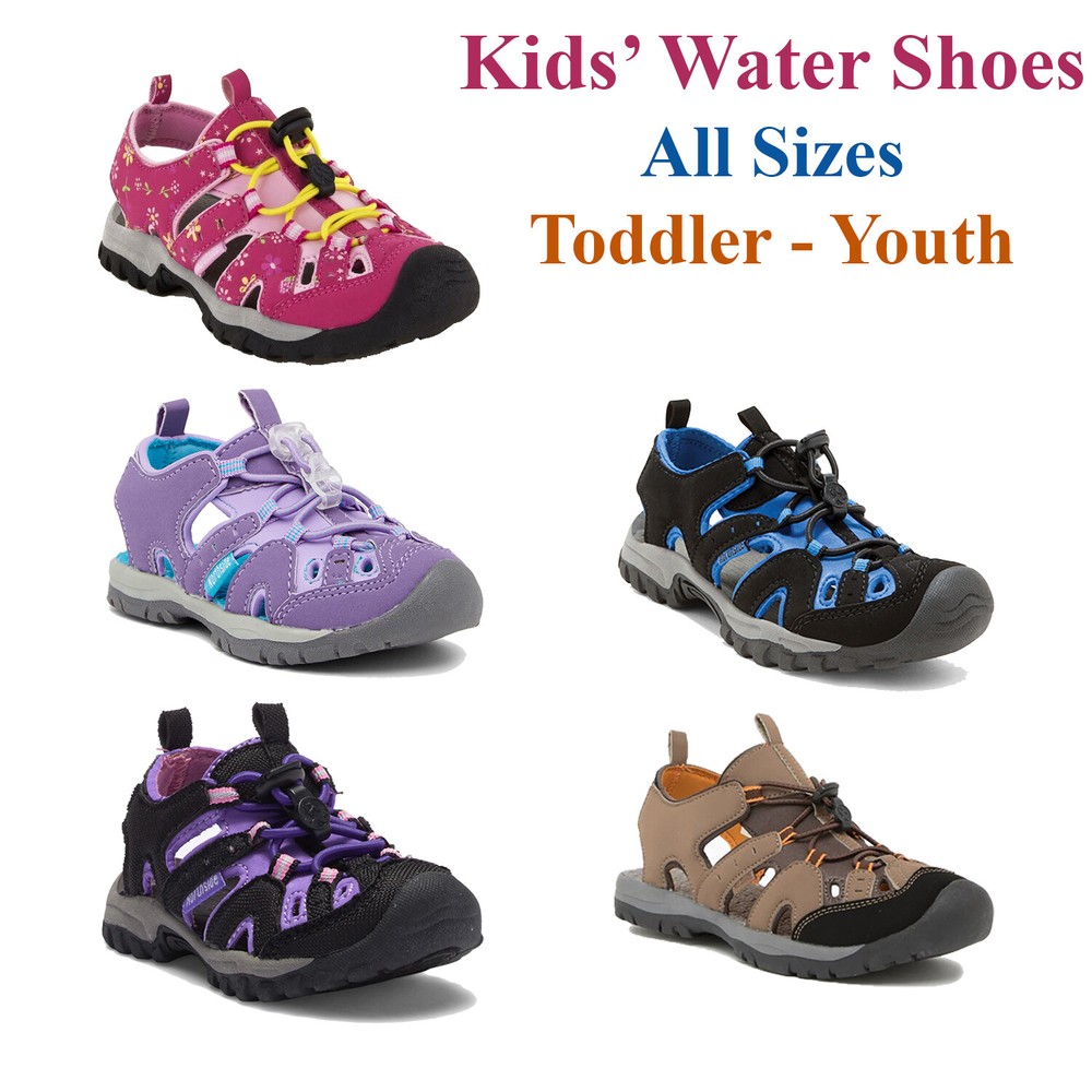 Kids Water Shoes Northside Burke II Sandals Kids Adjustable Summer Shoes NEW
