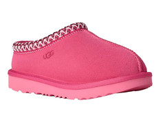 Big Kids UGG Tasman II Slipper – Pink Bloom Suede, Size 6 US [1019066K]