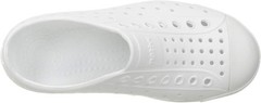 Native Jefferson Child Slip-On Sneakers, Shell White/Shell White, C4 M US
