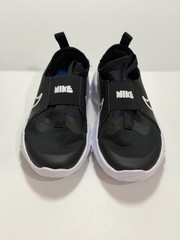 Nike Kids Flex Runner DJ6040 002 Black White Running Shoes Sneakers Size 10.5C