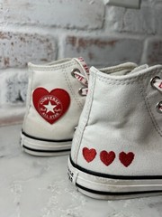 Converse Chuck Taylor All Star Crafted With Love Youth 12 Hearts Shoes Sneakers