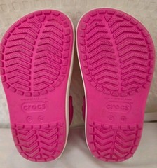 Crocs Pink Crocband Platform Clog Size Children’s C13