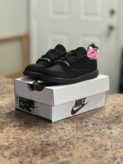 Jordan 1 Retro Low OG SP Travis Scott Velvet Brown DO5441-202 Size 10C TD