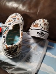 2020 Vans X The Simpsons Family Pets Classic Slip-on Trainers Kids‘ Size 3 NEW!