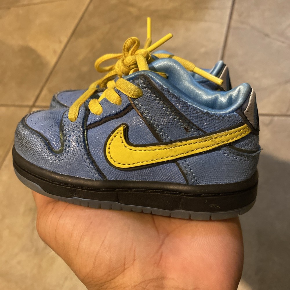 Nike SB Dunk Low Pro QS Powerpuff Girls Bubbles FZ8830-400 TD Size 5C