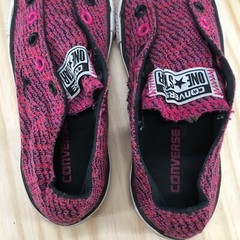 Converse Shoes Junior 13 One Star Sneakers Pink Lace Up Casual Round Toe 46619FT